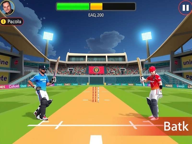 Indian Cricket Duel Gameplay Screenshot